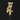 24K Gold Plated Handmade Walking Cane with Owl Design Swarovski Crystals - Tiegent