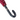 Large Red Striped Umbrella with Elegant Leather Handle - Tiegent