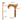 Elegant Ergonomic Walking Cane for Men with Brown Handle - Tiegent