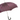 Classic Mens Striped Umbrella with Elegant Leather Handle - Tiegent