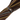 Brown Striped Umbrella with Dog Handle - Chic Rain Protection for Pet Lovers - Tiegent