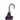 Navy Blue Double-Cloth Umbrella for Men with Stylish Dot Design - Tiegent