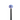 24K Gold-Plated Walking Cane with Elegant Blue Knob Handle - Tiegent