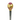 Handmade Modern Walking Cane with Fuchsia Crystals - Stylish and Functional Support - Tiegent