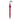 Large Red Striped Umbrella with Elegant Leather Handle - Tiegent
