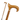 Elegant Ergonomic Walking Cane for Men with Brown Handle - Tiegent