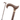 Derby Walking Cane for Men with Ergonomic Handle Grip - Elegant Design - Tiegent