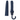 Classic Blue Folding Umbrella with Elegant Leather Handle - Tiegent