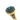 Elegant Aquamarine Walking Stick - Stylish Support for Every Step - Tiegent