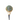 Handcrafted Walking Stick with Exclusive Crystal Knob Elegant Support Accessory - Tiegent