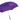 Purple Designer Umbrella with Silver Lion Handle - Handcrafted Elegance - Tiegent
