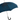 Navy Camouflage Umbrella with Stylish Black Leather Handle - Tiegent