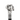 Classic Black Umbrella with Elegant Silver Labrador Dog Handle - Tiegent