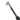 Classic Black Umbrella with Elegant Silver Labrador Dog Handle - Tiegent