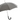 Elegant Grey Umbrella with Black Leather Handle - Classic Stylish Rain Protection - Tiegent