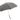 Silver Snake Head Umbrella with Stylish Metal Handle - Tiegent