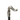 Black Umbrella with Elegant Silver Snake Handle - Fashionable Rain Gear - Tiegent