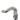 Black Umbrella with Elegant Silver Snake Handle - Fashionable Rain Gear - Tiegent