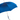 Designer Blue Umbrella with Elegant Silver Greyhound Handle - Tiegent