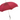 Red Umbrella with Enameled White Bear Handle - Stylish Unique Design - Tiegent