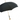 Black Umbrella with Gold Lion Handle Elegant Luxury Accessory for Rainy Days - Tiegent