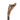 Beige Whimsical Designer Umbrella with Boar Handle - Tiegent