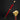 Red Parasol Umbrella for Men with Elegant Gold Lion Handle - Tiegent