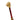 Red Parasol Umbrella for Men with Elegant Gold Lion Handle - Tiegent