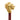 Red Parasol Umbrella for Men with Elegant Gold Lion Handle - Tiegent