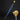 Blue Umbrella with Gold Lion Handle Protective Case - Elegant and Stylish - Tiegent