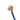 Blue Umbrella with Gold Lion Handle Protective Case - Elegant and Stylish - Tiegent