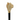 Gold-Plated Hand Enamelled Dog Handle Cane - Elegant Pet Accessory - Tiegent