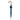 Blue Solid Stick Umbrella with Elegant Chestnut Handle for Stylish Rain Protection - Tiegent
