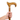Elegant Ergonomic Walking Cane for Men with Brown Handle - Tiegent