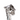 Silver Tiger Handle Black Folding Umbrella - Stylish Designer Rain Protection - Tiegent