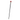 Artistic Black and Red Testa di Moro Walking Cane for Women - Tiegent