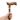 Hand-Carved Anatomic Derby Walking Cane - Classic Durable Support for Stability - Tiegent