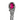 Jeweled Handle Umbrella with Red Gem - Fashionable and Chic Rain Protection - Tiegent