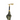 Pinstripe Umbrella for Men with Gold-Plated Jaguar Handle - Tiegent