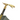 Pinstripe Umbrella for Men with Gold-Plated Jaguar Handle - Tiegent