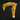 Futuristic Walking Stick with Yellow Burl Wood Handle - Modern Design for Style and Support - Tiegent