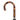 Bicolor Gent Umbrella with Whangee Handle - Durable Stylish Rain Protection - Tiegent