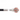 365-Inch Fashionable White and Red Decorative Walking Cane - Tiegent