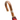 Solid Chestnut Red Black Umbrella - Stylish and Durable Rain Protection - Tiegent