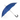 Textured Blue Umbrella with Studded Handle for Stylish Rain Protection - Tiegent