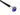 Elegant Walking Stick with Stone and Sapphire Rhinestones - Tiegent