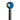 Luxury Blue Billiard Pool Ball Walking Cane with Elegant Knob Handle - Tiegent