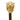 Handmade Long Handle Lion Shoehorn with Pearly Brown Shaft - Stylish Functional - Tiegent