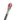 Antique Silver Presentation Cane with Red Gem - Elegant Walking Stick - Tiegent