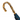 Blue Check Umbrella with Elegant Wooden Handle - Stylish Durable - Tiegent